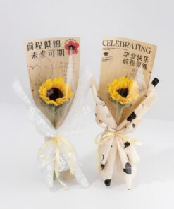 Graduation Bouquet Sunflower Solitaire Honor