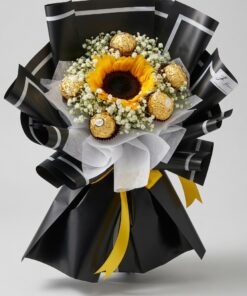 Sunflower Chocolate Bouquet Embrace
