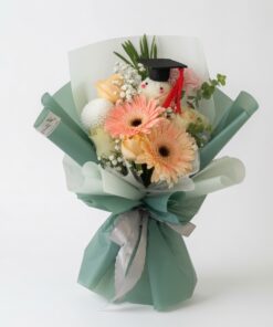 Graduation Bouquet Daisy Rose Radiant