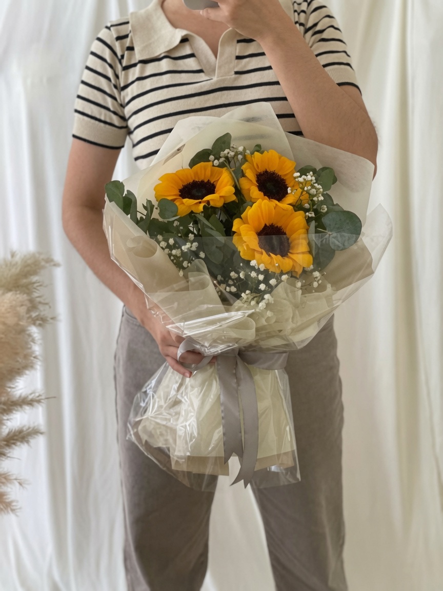 Graduation Bouquet Sunflower Blooming Joy - Image 2