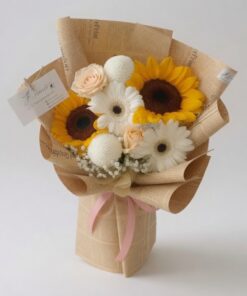 Graduation Bouquet Sunflower Sunny Whispers