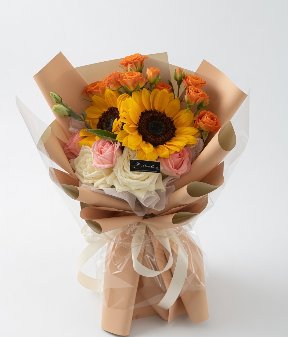 Graduation Bouquet Sunflower Solstice Éclat