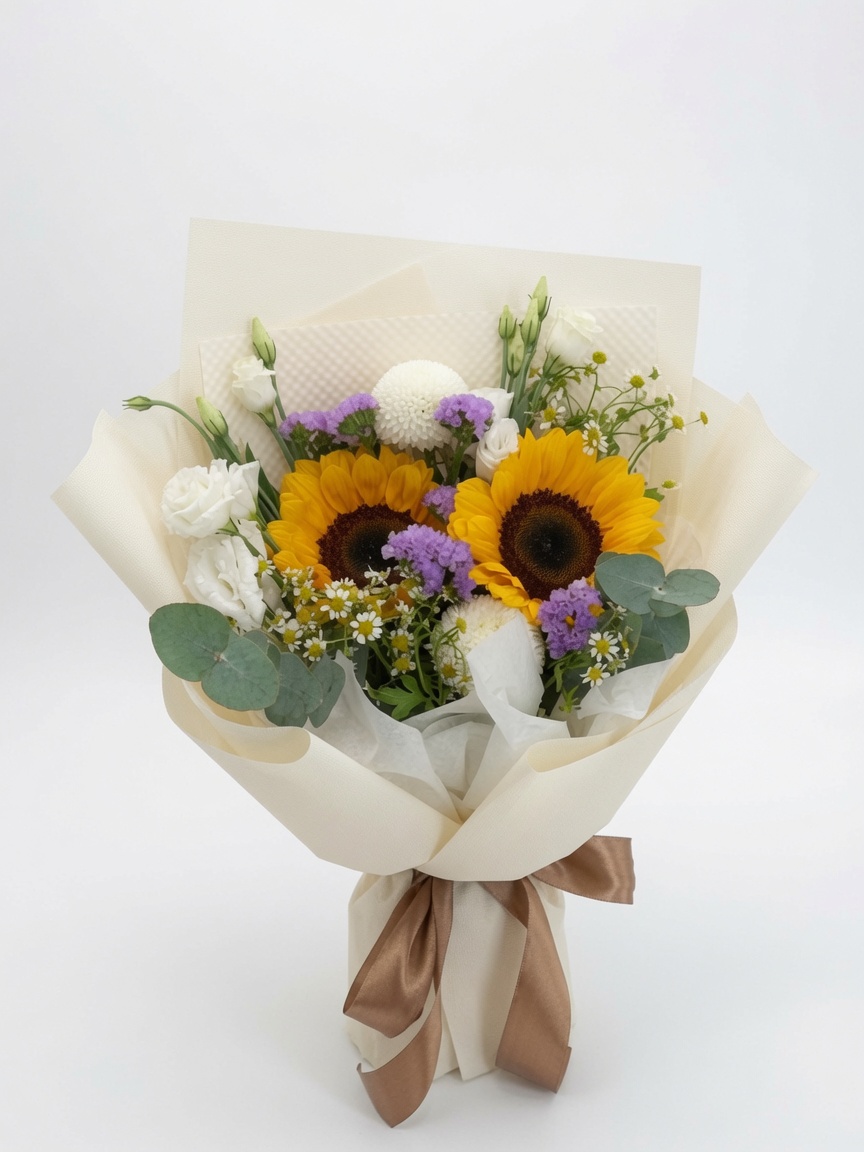 Sunflower Bouquet Sunshine Serenity