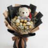 Graduation Bouquet Chocolate Golden Bear Hug