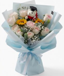Graduation Bouquet Sunflower Aureum Grace