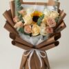 Graduation Bouquet Sunflower Golden Tranquility