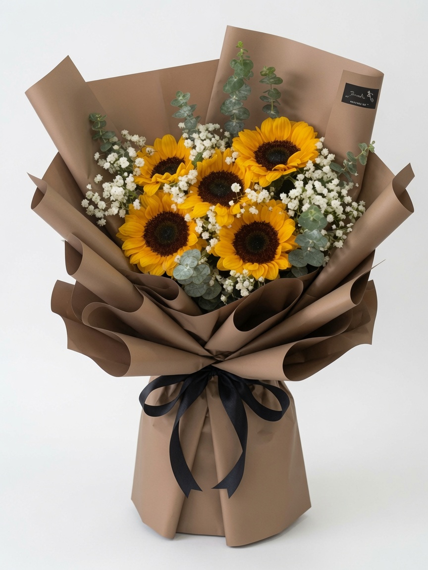 Graduation Bouquet Sunflower Terra Solenne
