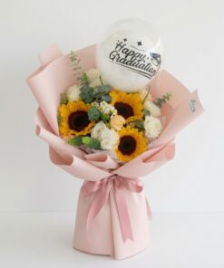 Graduation Bouquet Sunflower Shine On Success - Image 2