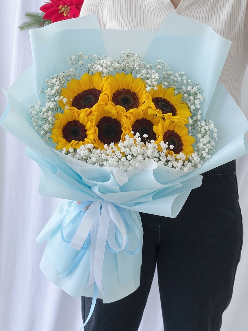 Sunflower Bouquet Seven Oasis - Image 3