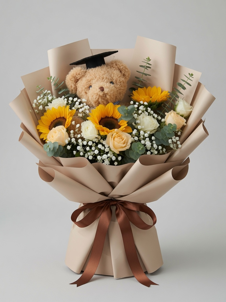 Graduation Bouquet Sunflower Magnus Solare