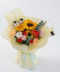 Graduation Bouquet Sunflower Sunshine Triumph