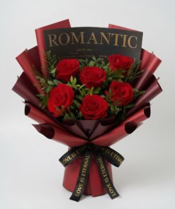 Red Rose Bouquet Bold Love