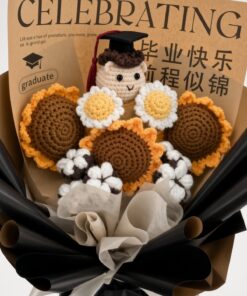 Crochet Bouquet Graduation Stitches of Joy - Image 2