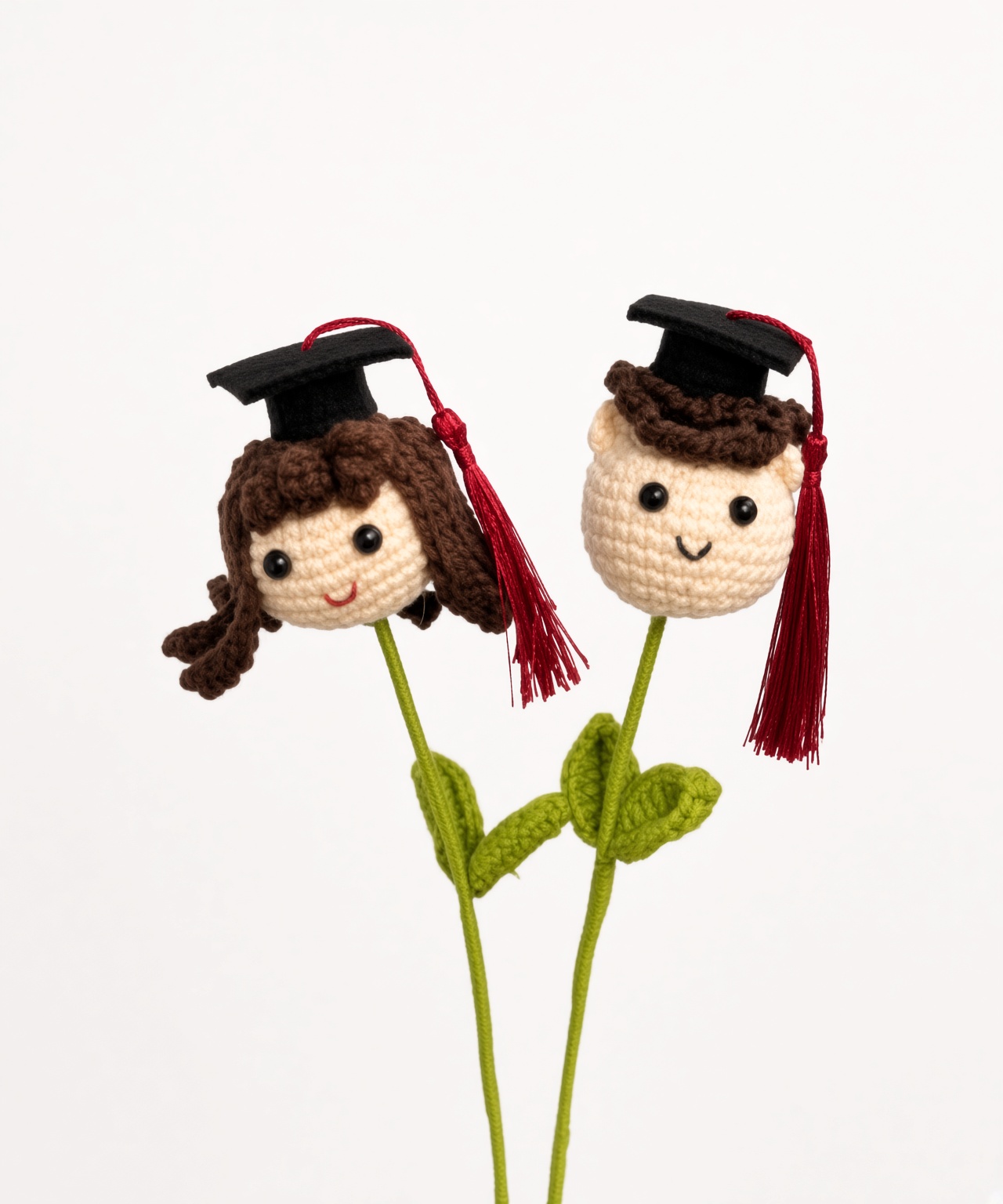 Bouquet Add on Crochet Grad Topper
