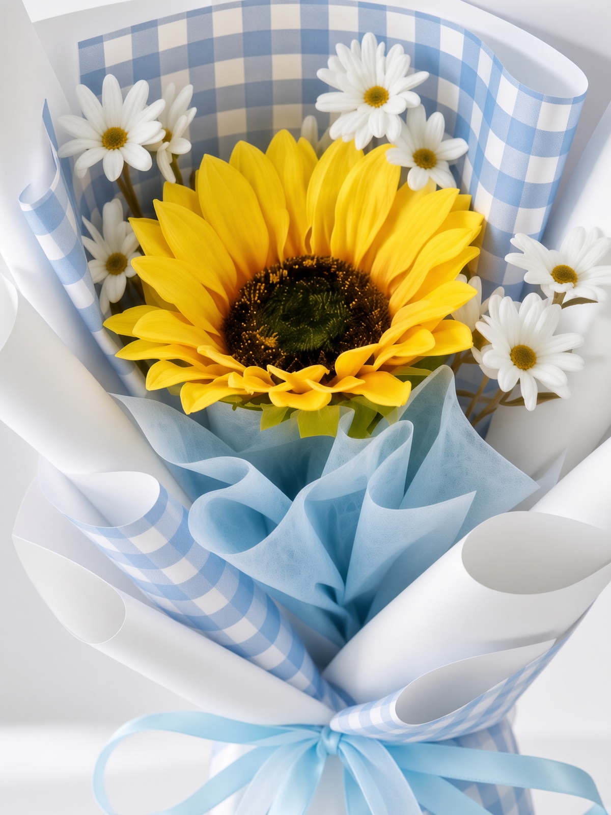 Sunflower Bouquet Artificial Flower Sunny Daisy - Image 2