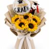 Graduation Bouquet Artificial Shining Success