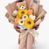 Graduation Bouquet Soap Flower Golden Journey