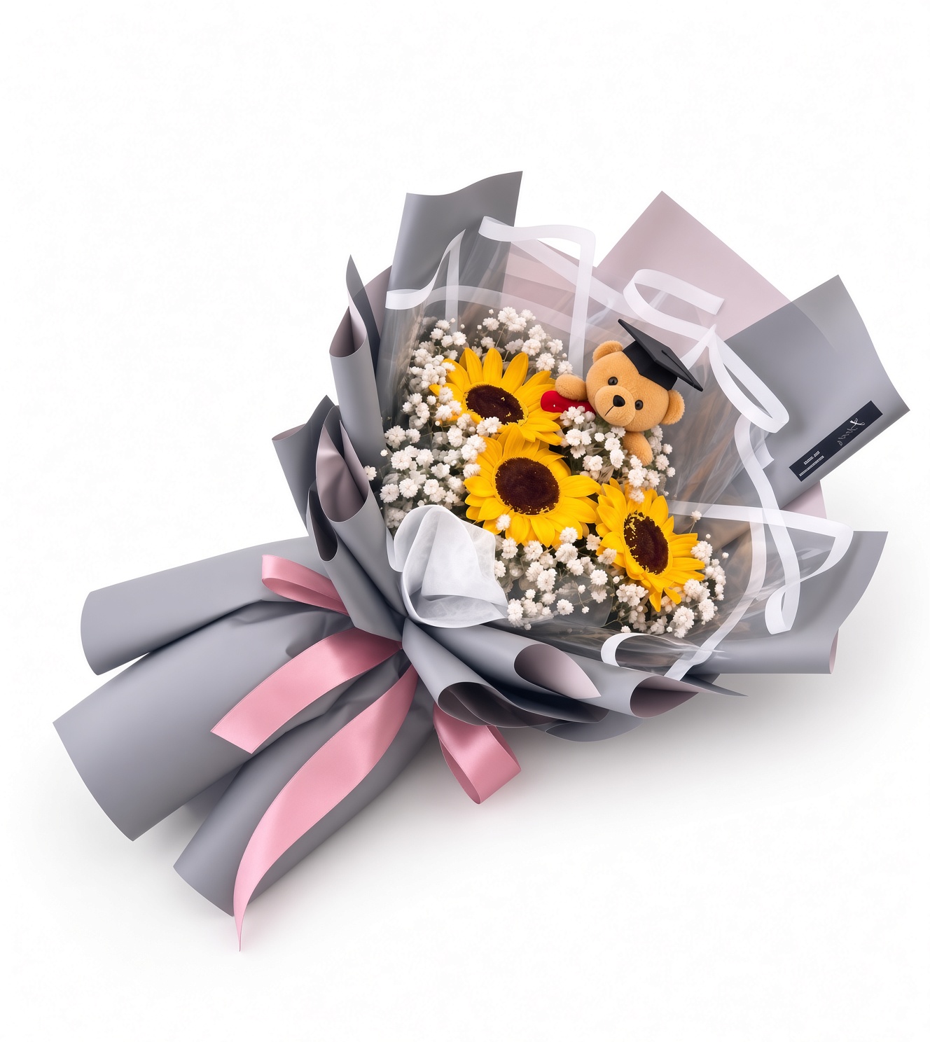 Graduation Bouquet Soap Flower Pinkness Bliss - Image 2