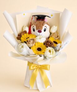Graduation Bouquet Soap Flower Cheerful Chip