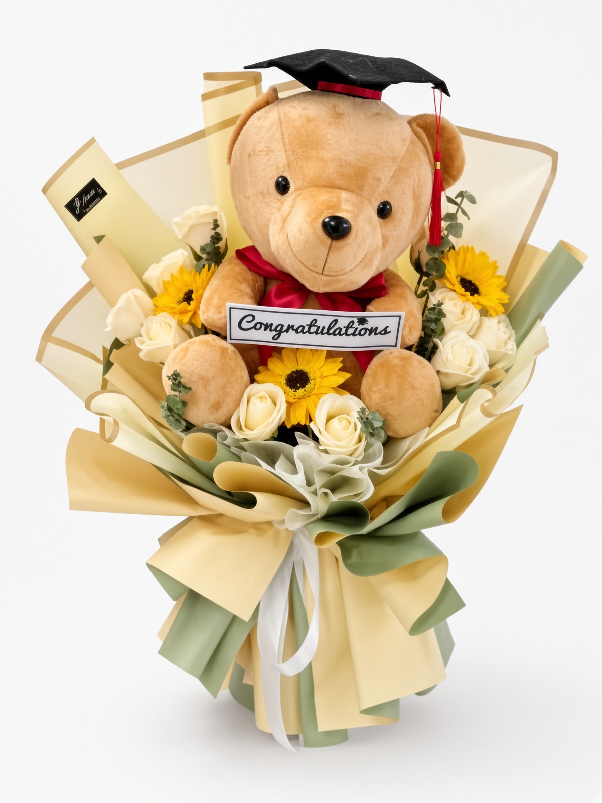 Graduation Bouquet Soap Flower Bright Future