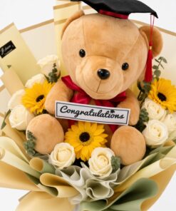 Graduation Bouquet Soap Flower Bright Future - Image 2