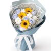 Graduation Bouquet Soap Flower Antarctica Glow