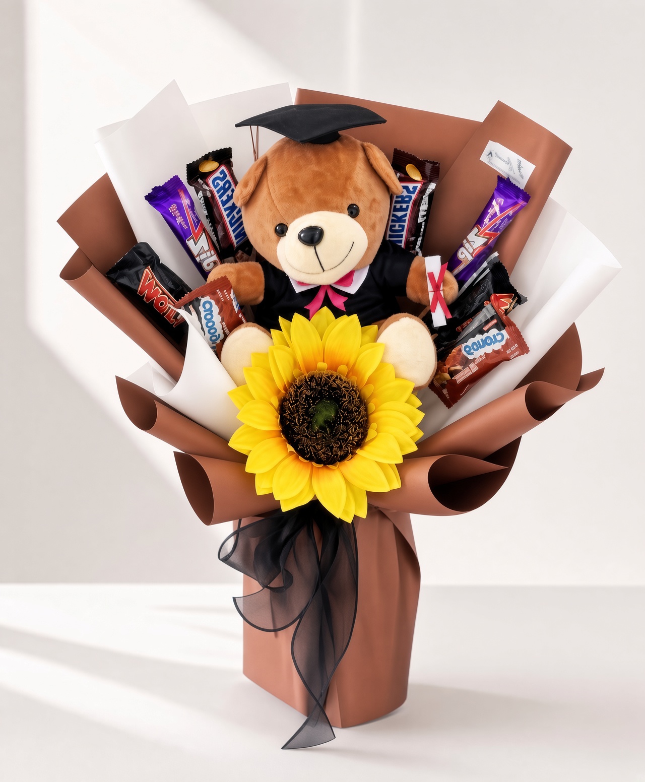 Graduation Bouquet Artificial Chocolate ChocoGrad Bloom
