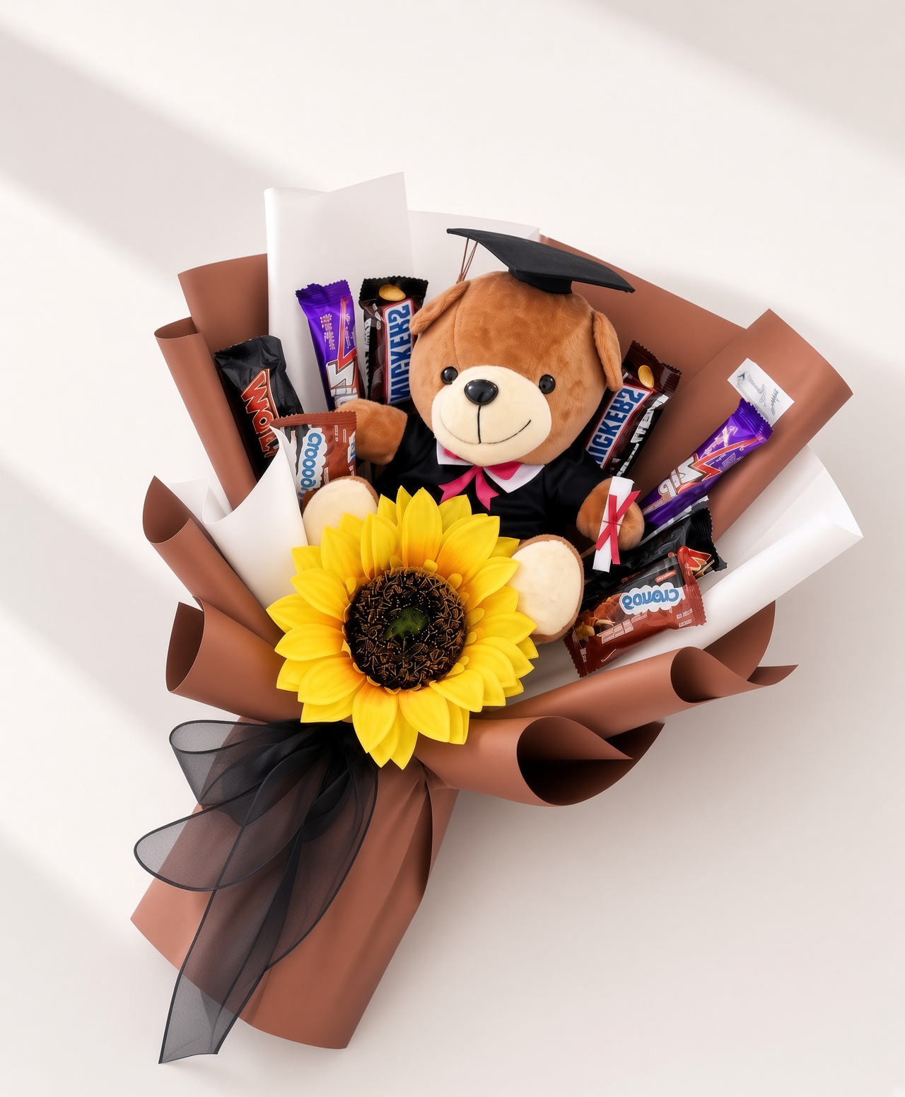 Graduation Bouquet Artificial Chocolate ChocoGrad Bloom - Image 2