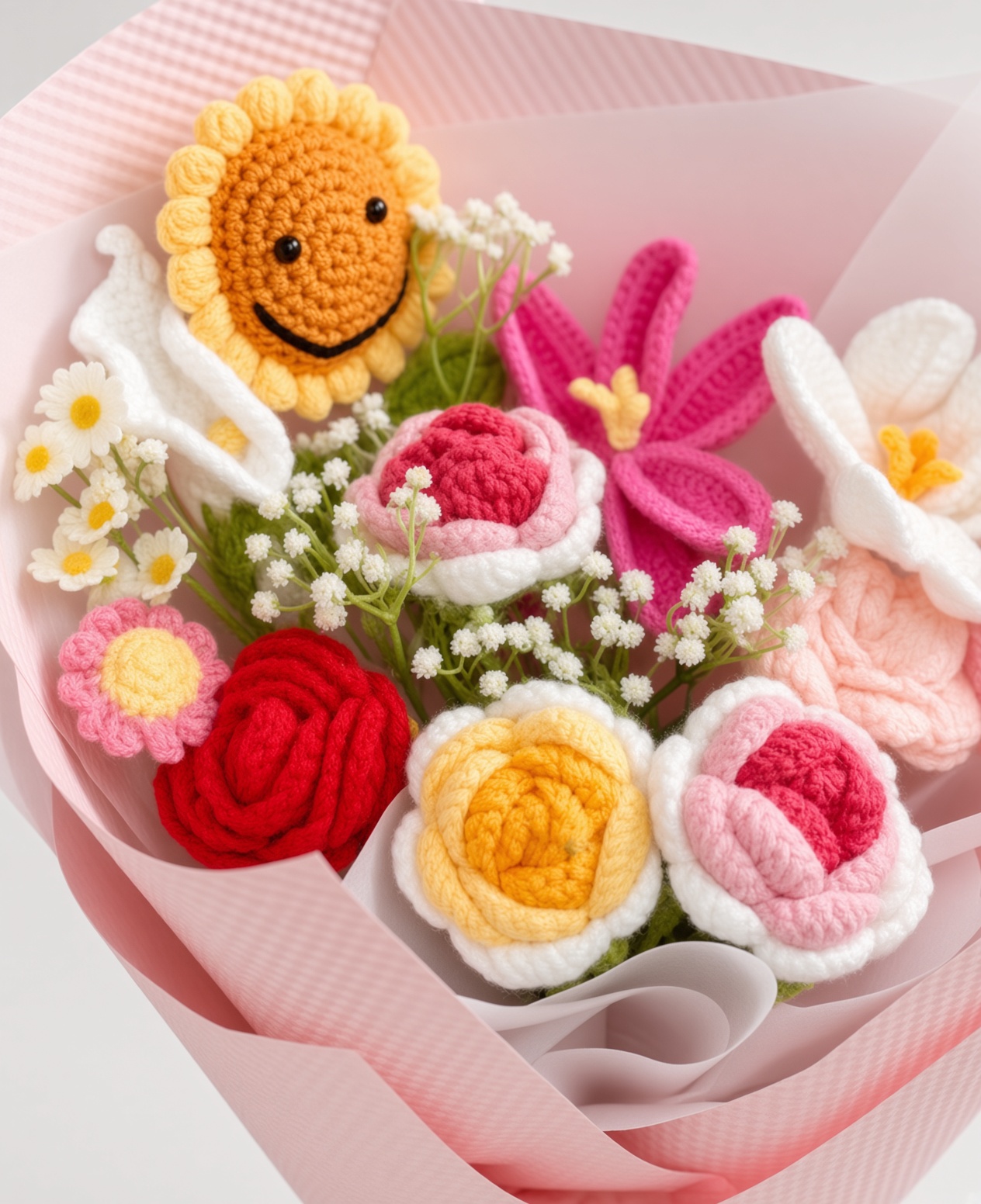Crochet Bouquet Happy Garden - Image 2