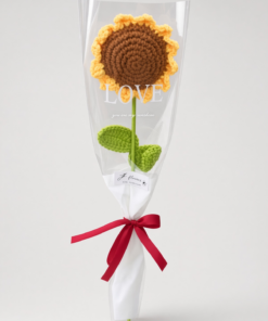 Crochet Bouquet Sunflower Sunshine Forever