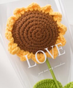 Crochet Bouquet Sunflower Sunshine Forever - Image 3