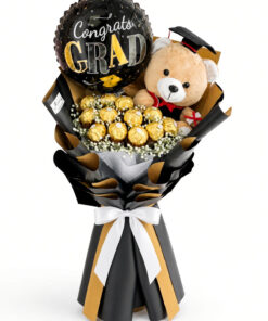 Luxury Graduation Bouquet & Chocolate
