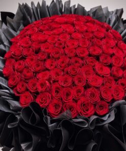 99 Red Rose Bouquet Shades of Love - Image 3