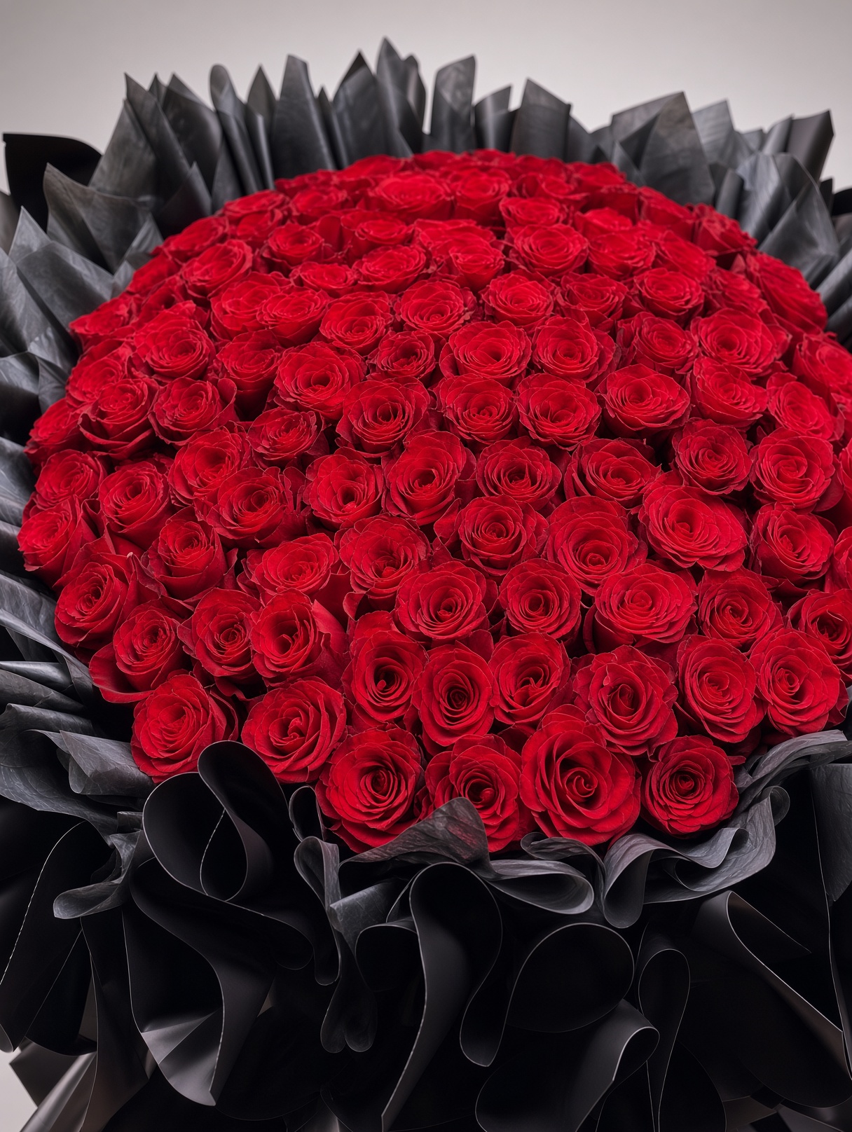 99 Red Rose Bouquet Shades of Love - Image 3