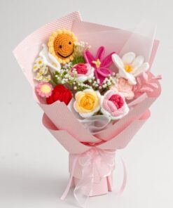 Crochet Bouquet Happy Garden