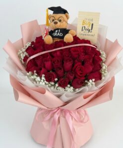 Graduation Bouquet Roses Grand Glory