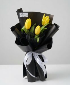 Tulip Bouquet Three Bold Sunshine