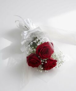 Rose Bouquet Trio Blush Cherie - Image 2