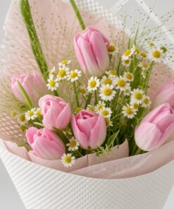 Tulip Bouquet Gentle Embrace - Image 2