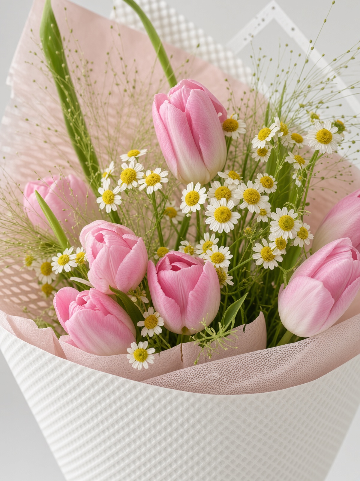 Tulip Bouquet Gentle Embrace - Image 2