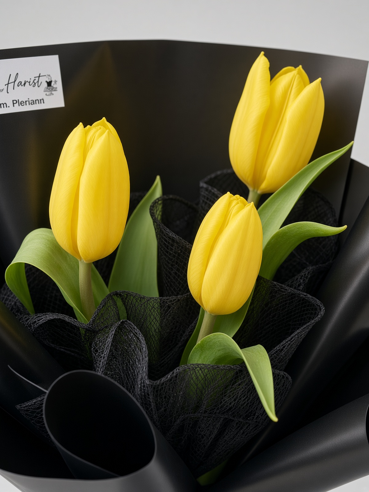 Tulip Bouquet Three Bold Sunshine - Image 2