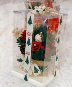 Crystal Noel Christmas Box (Soap flower)
