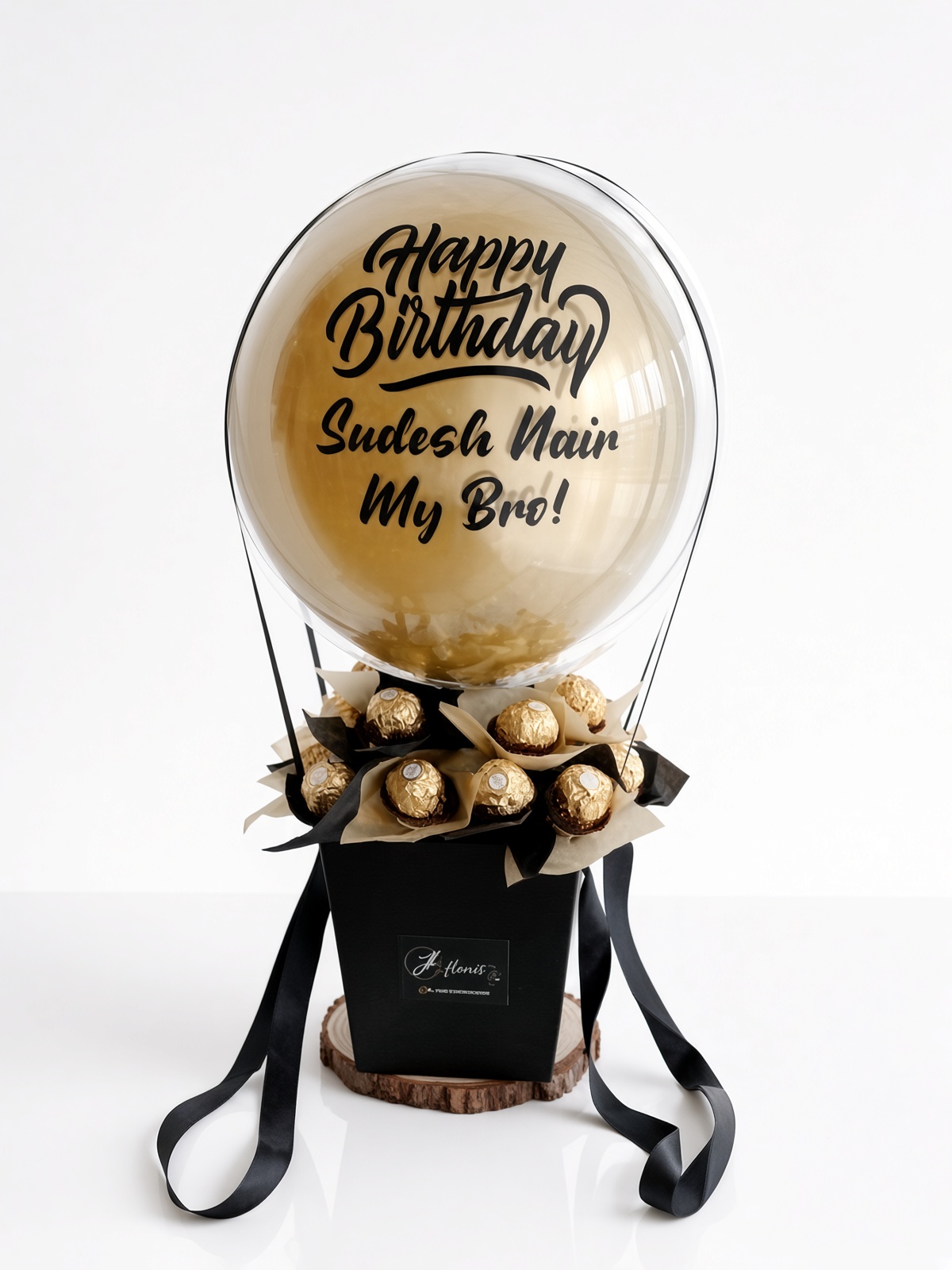 Ferrero Rocher Hot Air Balloon Bouquet | Chocolate Gift Bouquet