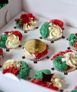 Christmas Wreath Cupcake Box - Image 2