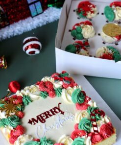 Merry Christmas Cake - Image 4