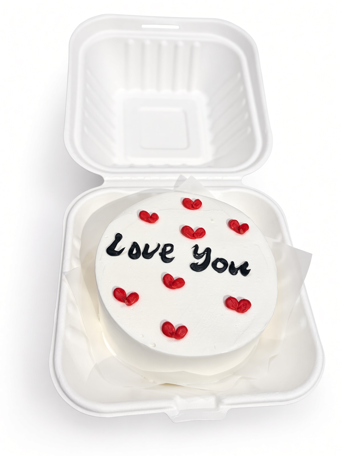 3" Bento Cake I Love You