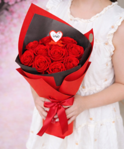 One for My Heart Red (Soap Flower) - Image 2