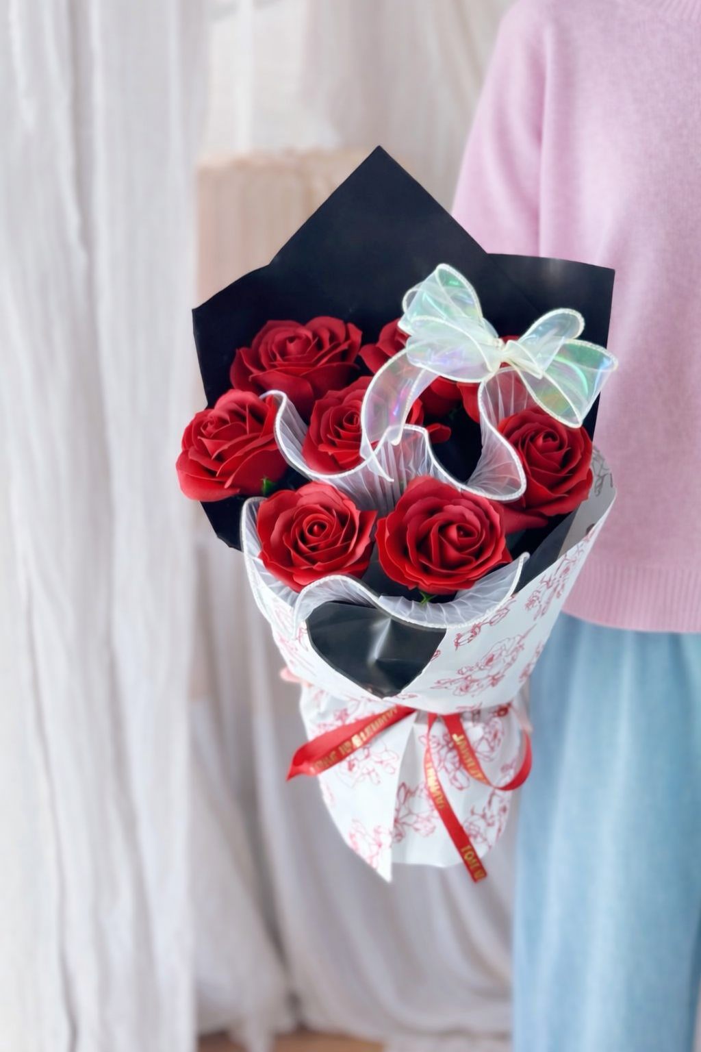 Scarlet Grace (Soap Flower)