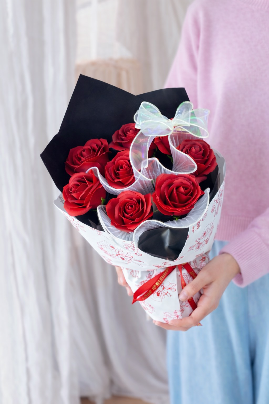 Scarlet Grace (Soap Flower) - Image 2