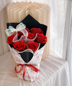 Scarlet Grace (Soap Flower) - Image 3